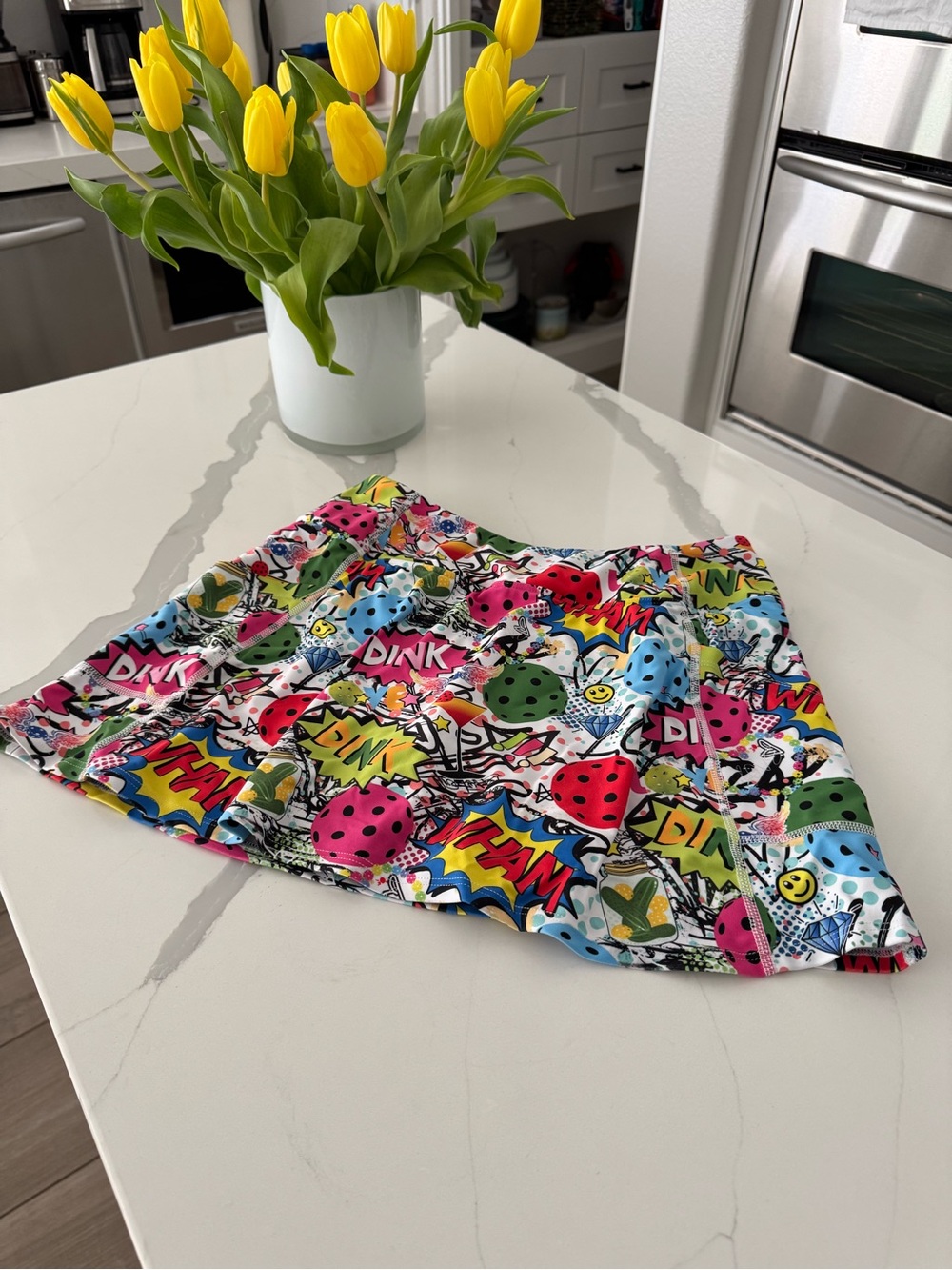 Queen of the Court Graphic Dink
Dink Wham Pickleball Tennis
Skirt M